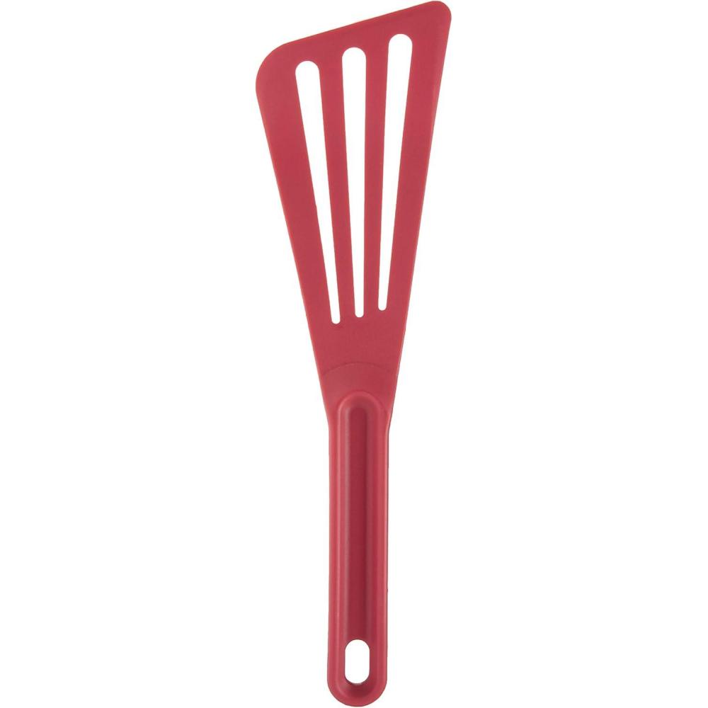 image:imageMercer Culinary Hells Tools HiHeat Slotted Spatula 12 Inch x 35 Inch GreenRed