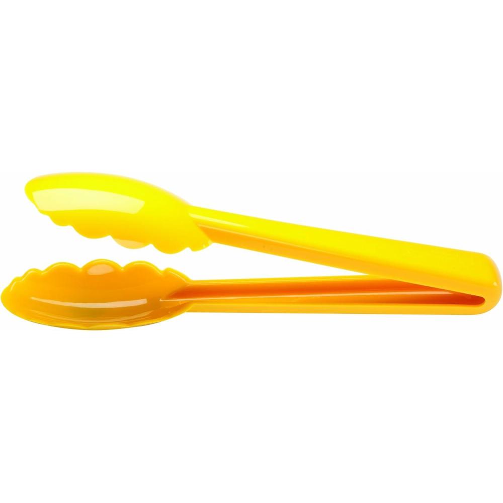 image:imageMercer Culinary Hells Tools HiHeat Utility Tongs 95 Inch BlackYellow