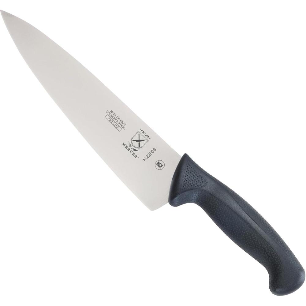 image:imageMercer Culinary M23210 Millennia Black Handle 10Inch Wide Wavy Edge Bread KnifeChefs Knife