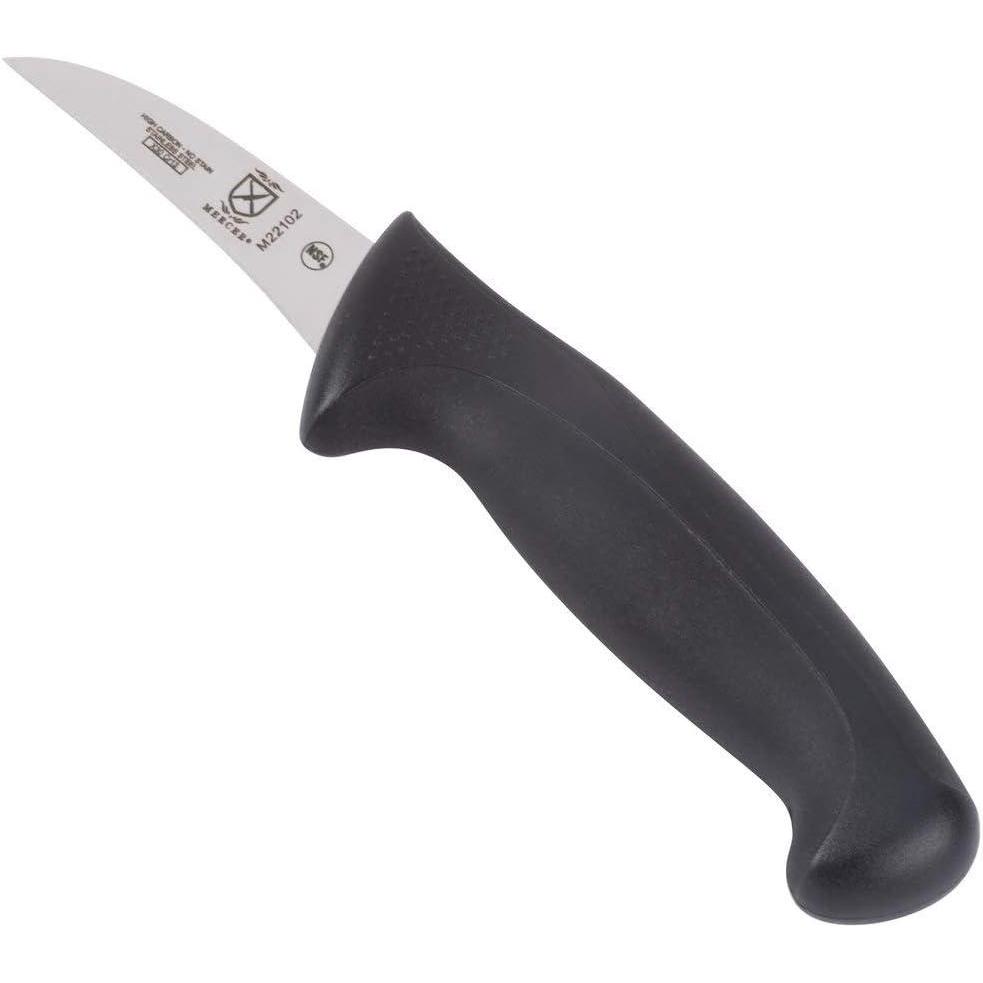 image:imageMercer Culinary M23210 Millennia Black Handle 10Inch Wide Wavy Edge Bread KnifePeelingTourne Knife