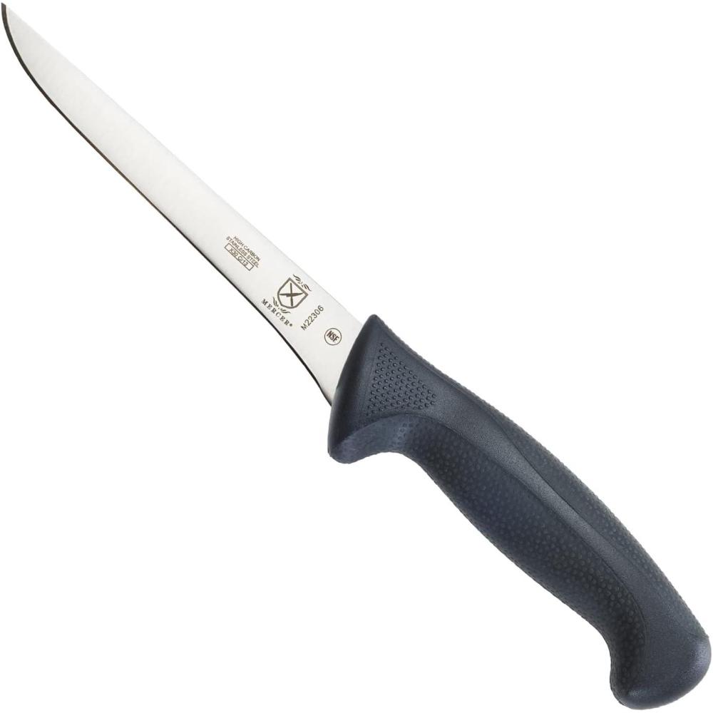 image:imageMercer Culinary M23210 Millennia Black Handle 10Inch Wide Wavy Edge Bread KnifeStiff Boning Knife