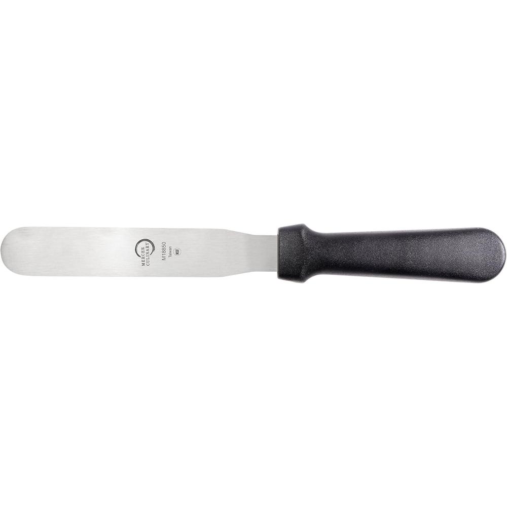 image:imageMercer Culinary Offset Spatula 45 Inch Stainless SteelBlack6Inch