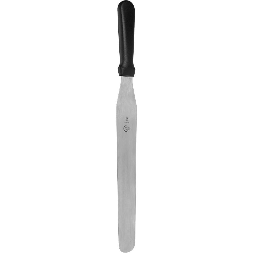 image:imageMercer Culinary Straight Spatula 12 Inch Stainless Steel Black12 in