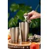 Barfly M37101 Basics Cocktail Set, 5-Piece, Stainless Steel(Antique Gold)