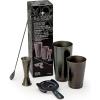 Barfly M37101 Basics Cocktail Set, 5-Piece, Stainless Steel(Vintage Black)