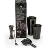 Barfly M37101 Basics Cocktail Set, 5-Piece, Stainless Steel(Vintage Black)
