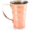 Barfly M37108 Drink Jigger, 2 oz, Stainless w/Handle(Copper w/Handle)