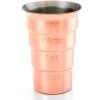 Barfly M37108 Drink Jigger, 2 oz, Stainless w/Handle(Copper w/out Handle)