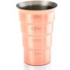 Barfly M37108 Drink Jigger, 2 oz, Stainless w/Handle(Copper w/out Handle)