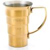 Barfly M37108 Drink Jigger, 2 oz, Stainless w/Handle(Gold w/Handle)