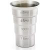 Barfly M37108 Drink Jigger, 2 oz, Stainless w/Handle(Stainless w/out Handle)