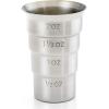 Barfly M37108 Drink Jigger, 2 oz, Stainless w/Handle(Stainless w/out Handle)