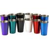 Barfly Soho Cocktail Shaker Tin Set (18 oz and 28 oz), Stainless,M37152(Blue)