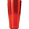 Barfly Soho Cocktail Shaker Tin Set (18 oz and 28 oz), Stainless,M37152(Red)