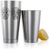 Barfly Soho Cocktail Shaker Tin Set (18 oz and 28 oz), Stainless,M37152(Stainless Steel  Skull)