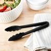 Mercer Culinary Hell’s Tools Hi-Heat Utility Tongs, 9.5 Inch, Black(Black)