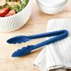 Mercer Culinary Hell’s Tools Hi-Heat Utility Tongs, 9.5 Inch, Black(Blue)