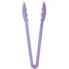 Mercer Culinary Hell’s Tools Hi-Heat Utility Tongs, 9.5 Inch, Black(Purple)