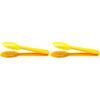 Mercer Culinary Hell’s Tools Hi-Heat Utility Tongs, 9.5 Inch, Black(Yellow)