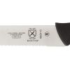 Mercer Culinary M23210 Millennia Black Handle, 10-Inch Wide Wavy Edge, Bread Knife(Wavy Edge Cake Slicer)