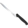 Mercer Culinary M23890 Millennia Black Handle, 9-Inch Offset Wavy Edge, Bread Knife