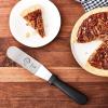 Mercer Culinary Straight Spatula, 12 Inch, Stainless Steel, Black(6 in)