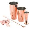 Barfly M37101 Basics Cocktail Set, 5-Piece, Stainless Steel(Copper)