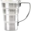 Barfly M37108 Drink Jigger, 2 oz, Stainless w/Handle(Stainless w/Handle)