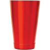 Barfly Soho Cocktail Shaker Tin Set (18 oz and 28 oz), Stainless,M37152(Red)