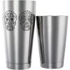 Barfly Soho Cocktail Shaker Tin Set (18 oz and 28 oz), Stainless,M37152(Stainless Steel  Skull)