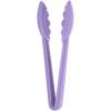 Mercer Culinary Hell’s Tools Hi-Heat Utility Tongs, 9.5 Inch, Black(Purple)