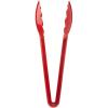 Mercer Culinary Hell’s Tools Hi-Heat Utility Tongs, 9.5 Inch, Black(Red)