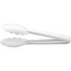 Mercer Culinary Hell’s Tools Hi-Heat Utility Tongs, 9.5 Inch, Black(White)
