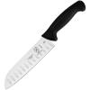 Mercer Culinary M23210 Millennia Black Handle, 10-Inch Wide Wavy Edge, Bread Knife(Granton Edge Santoku Knife)