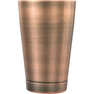 Barfly Soho Cocktail Shaker Tin Set (18 oz and 28 oz), Stainless,M37152(Antique Copper)