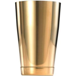Barfly Soho Cocktail Shaker Tin Set (18 oz and 28 oz), Stainless,M37152(Gold)