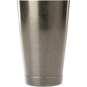 Barfly Soho Cocktail Shaker Tin Set (18 oz and 28 oz), Stainless,M37152(Vintage Black)