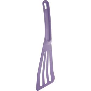 Mercer Culinary Hell’s Tools Hi-Heat Slotted Spatula, 12 Inch x 3.5 Inch, Green(Purple)