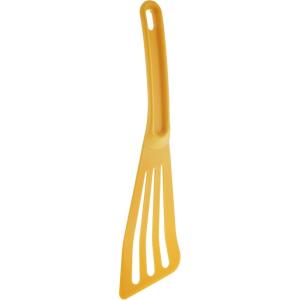 Mercer Culinary Hell’s Tools Hi-Heat Slotted Spatula, 12 Inch x 3.5 Inch, Green(Yellow)