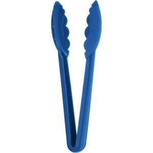 Mercer Culinary Hell’s Tools Hi-Heat Utility Tongs, 9.5 Inch, Black(Blue)
