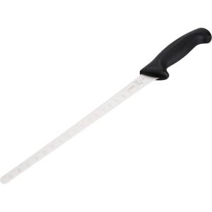 Mercer Culinary M23210 Millennia Black Handle, 10-Inch Wide Wavy Edge, Bread Knife(Granton Edge Salmon Slicer)