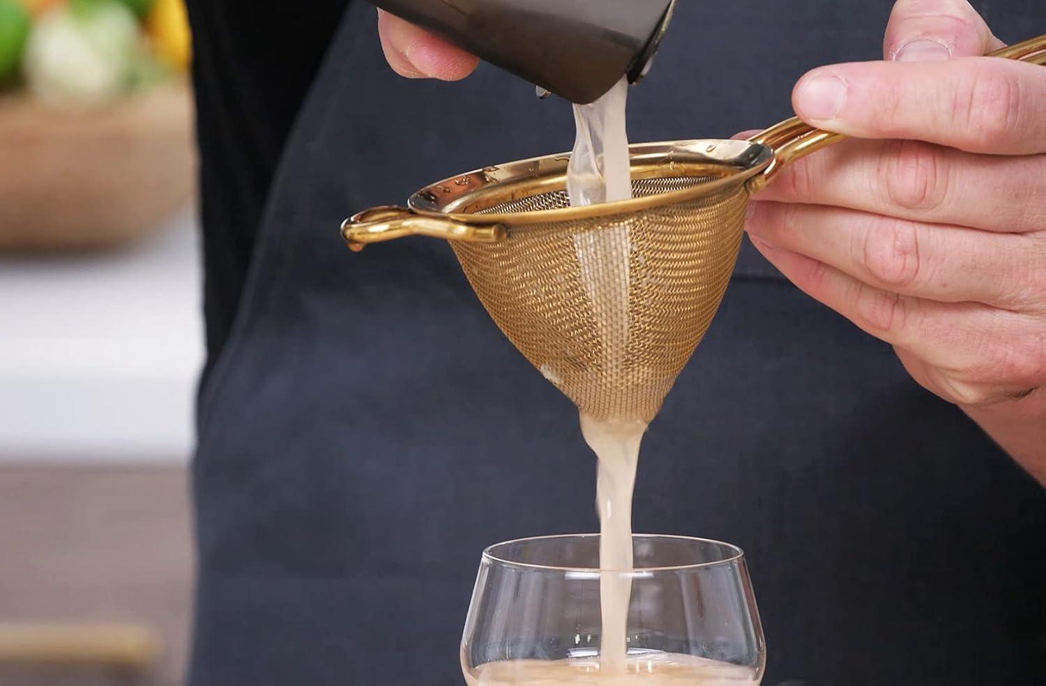 image:imageBarfly Fine Mesh Cocktail Strainer StainlessGold