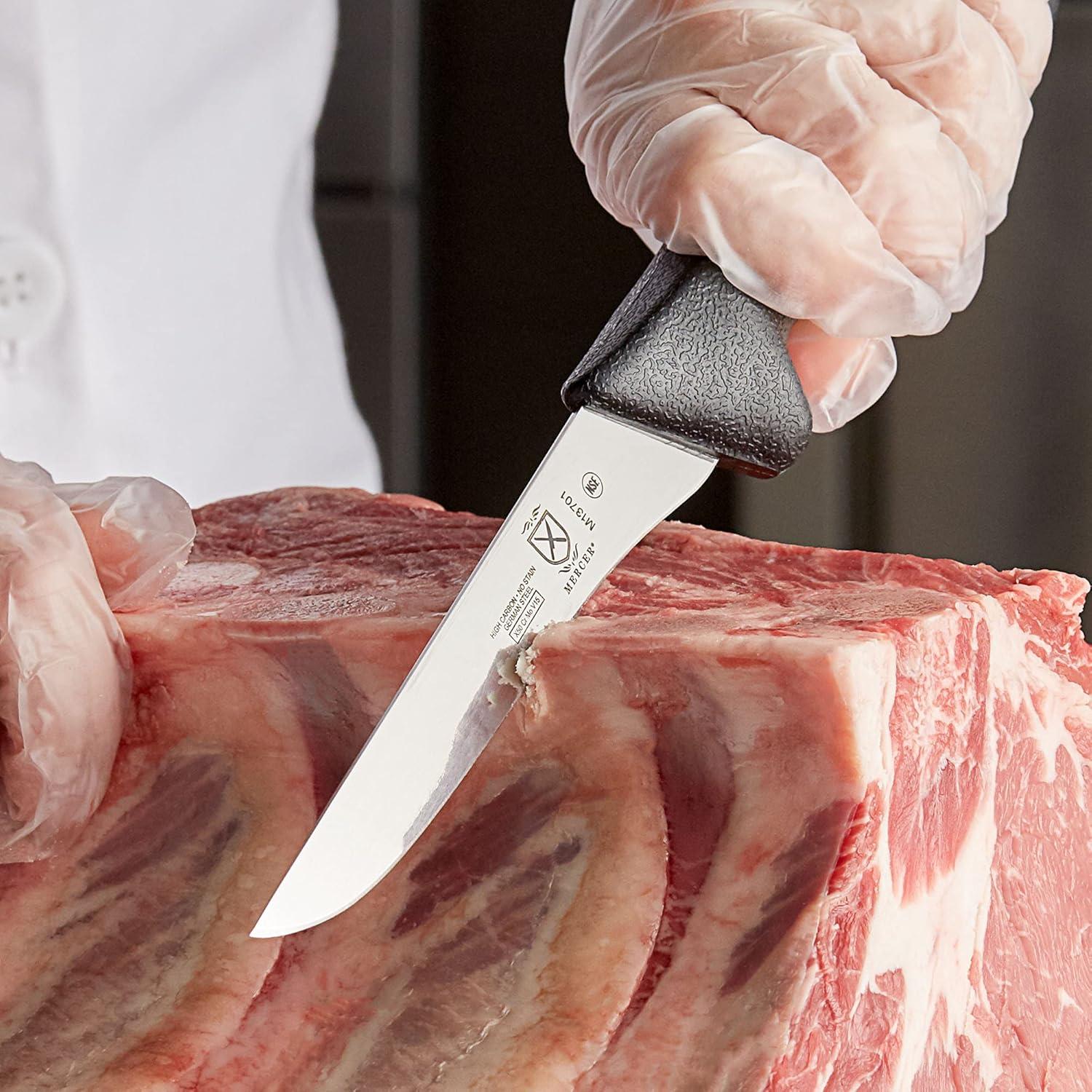 image:imageMercer Culinary BPX Chefs Knife 8 InchBoning Knife Stiff 51 Inch