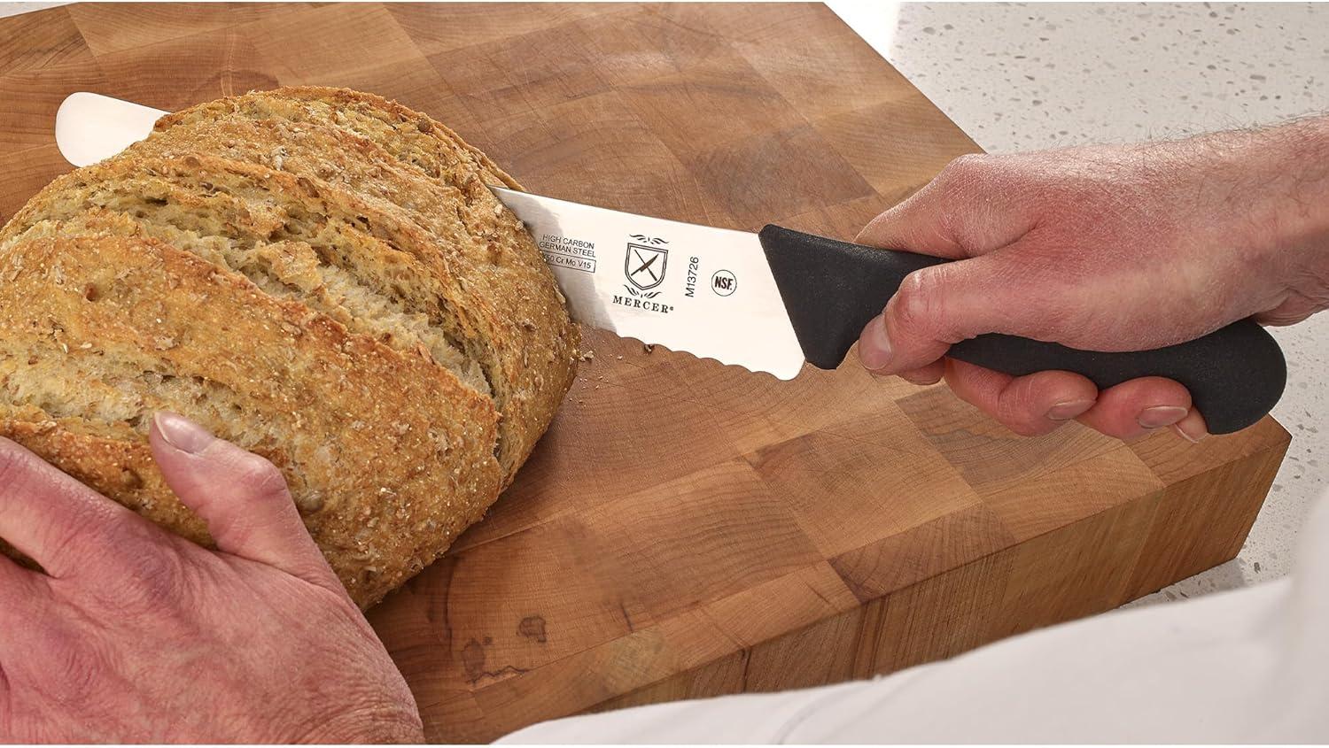 image:imageMercer Culinary BPX Chefs Knife 8 InchWide Bread Knife 10Inch