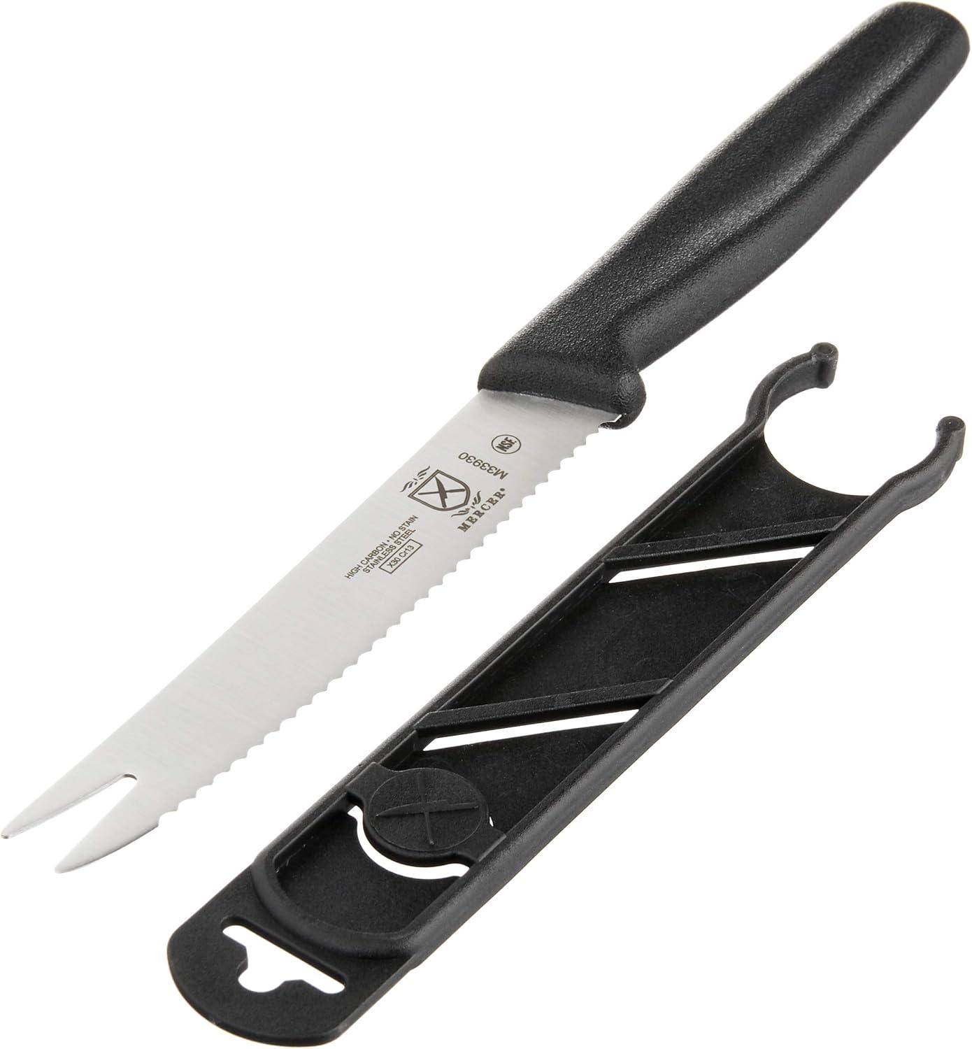 image:imageMercer Culinary Bar KnifeBlack 4 Plain Edge Pointed TipBlack