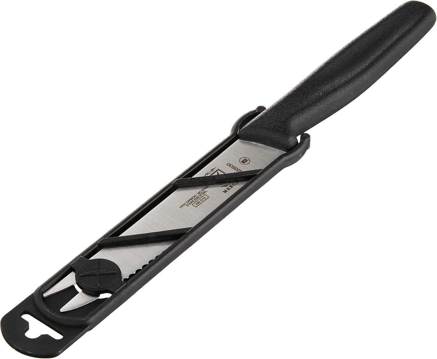 image:imageMercer Culinary Bar KnifeBlack 4 Plain Edge Pointed TipBlack