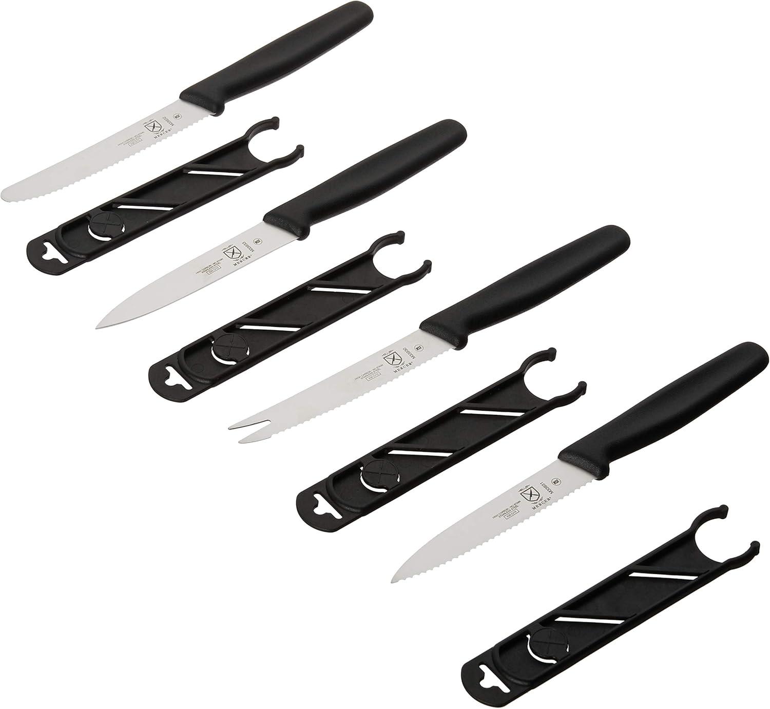 image:imageMercer Culinary Bar KnifeBlack 4 Plain Edge Pointed TipBlack