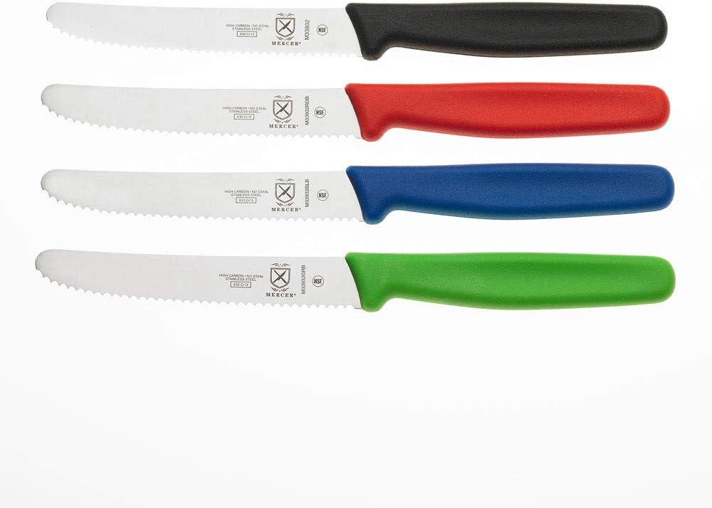 image:imageMercer Culinary Bar KnifeBlack 4 Plain Edge Pointed TipBlue