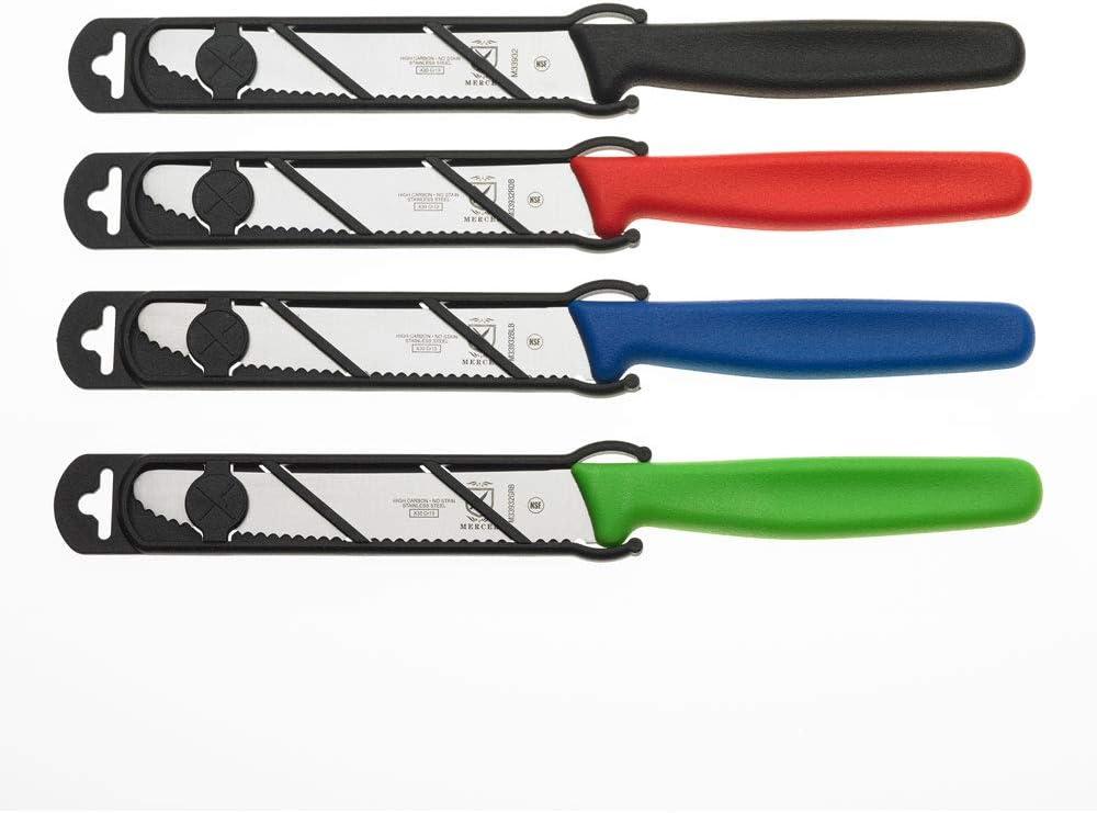 image:imageMercer Culinary Bar KnifeBlack 4 Plain Edge Pointed TipGreen
