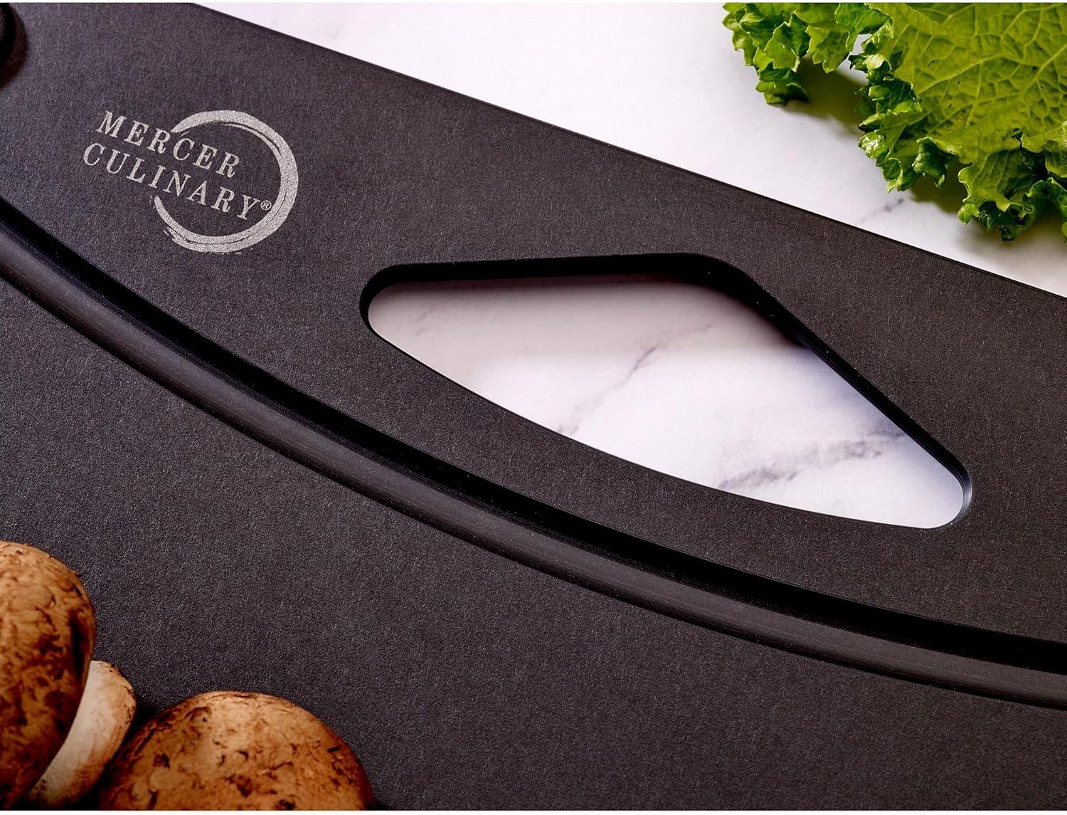 image:imageMercer Culinary Composite Cutting Board 14 916 x 10 1316 with Non Slip Feet and Juice Groove MediumBlack with Non Slip Feet and Juice Groove